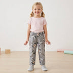H&M Toddler Girls Minnie Mouse Relaxed Fit Denim Pants | 3T