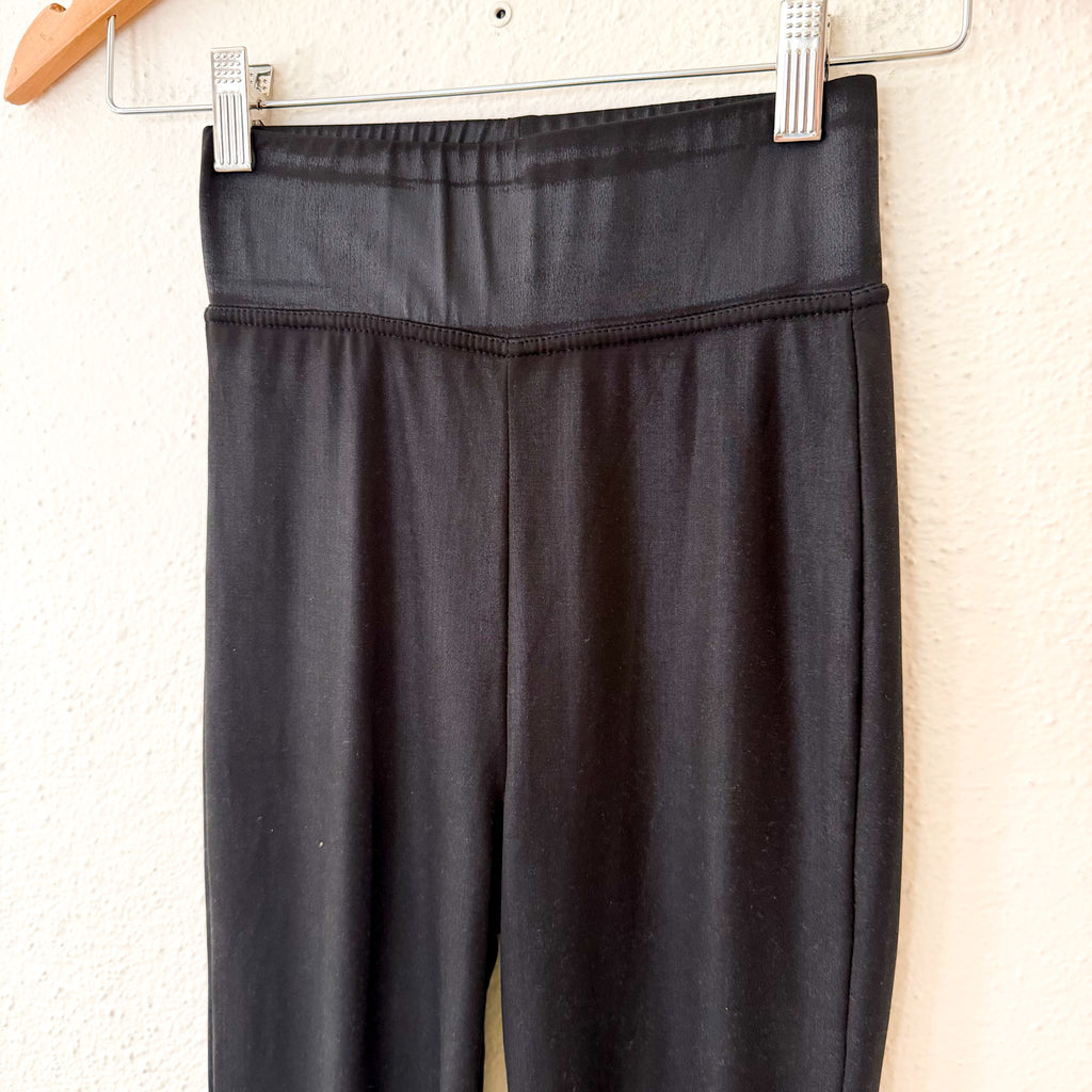Plush Apparel Black Fleece Lined Leggings | XS