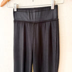 Plush Apparel Black Fleece Lined Leggings | XS