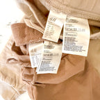 H&M Basics Organic Cotton Tan + Brown Joggers Bundle | 3-6m