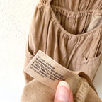Universal Thread Linen Blend Jumpsuit in Tan | XS