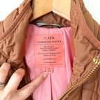 J.Crew Petite Rust Signature Quilted Primaloft Puffer Jacket | SP