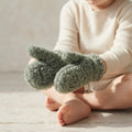 Daylesford Green 100% Irish Wool Pile Toddler Mittens | 3T/4T