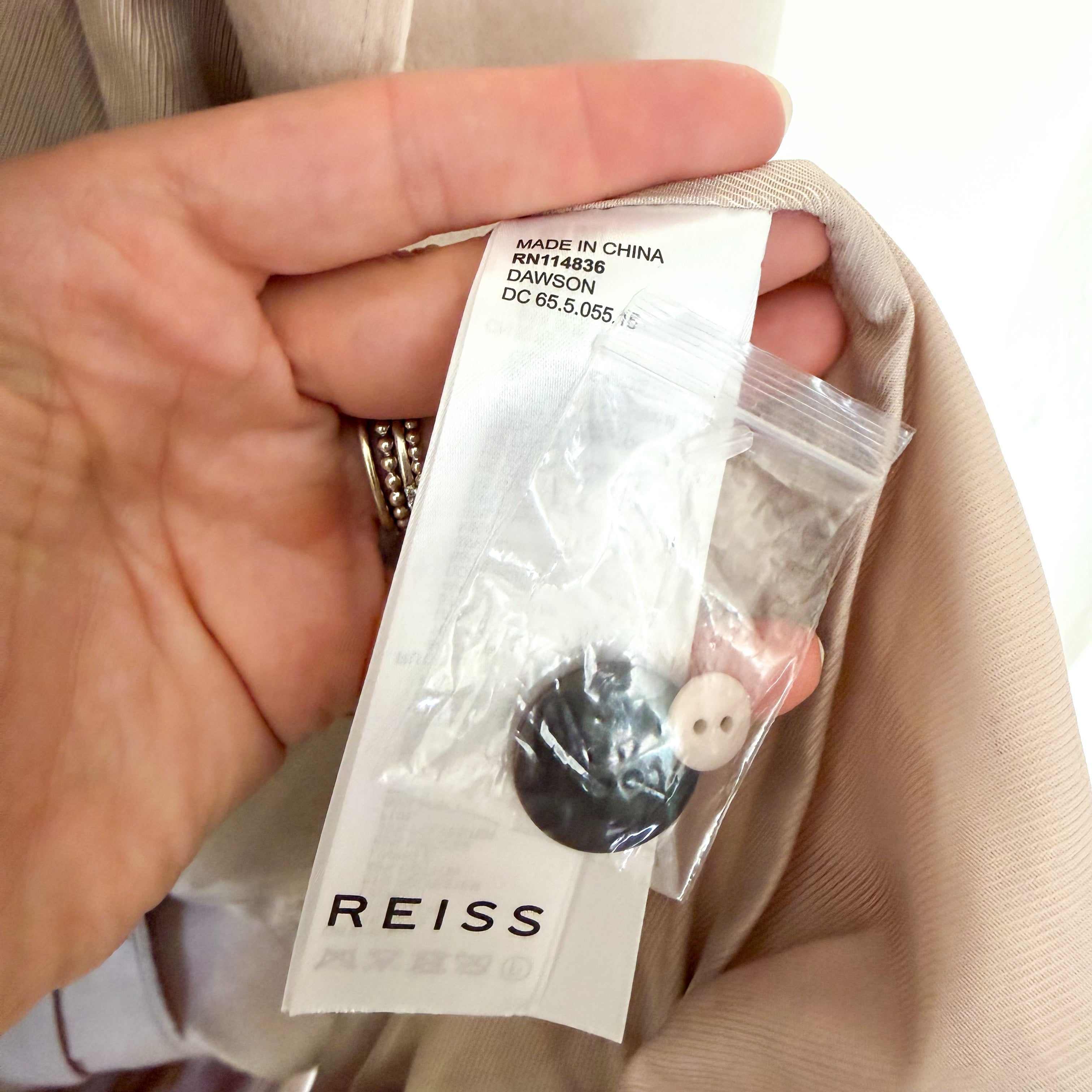 Reiss Dawson Full Length Belted Coat with Detachable Faux Fur Shawl Collar in Dusty Mauve | XS