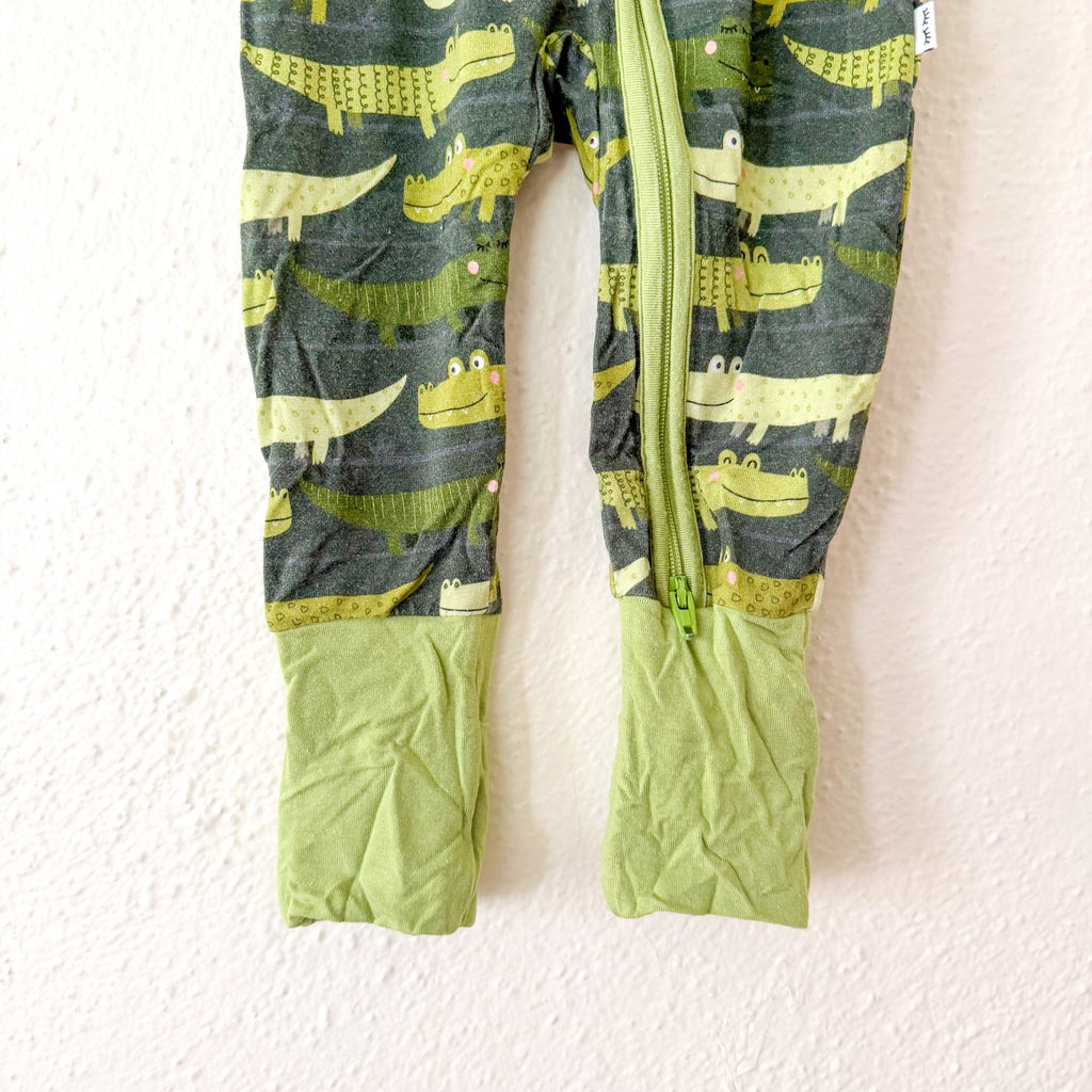 Little Sleepies Alligators Long Sleeve Footed Sleeper | 3-6m