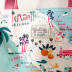 Spartina 449 Greetings From Florida Market Tote Bag