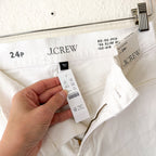 J.Crew '96 Slim Wide-Leg Jean in White Denim | 24P