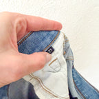 7 For All Mankind Cropped Alexa High-Rise Medium Wash Straight/Wide Leg Jeans | 23