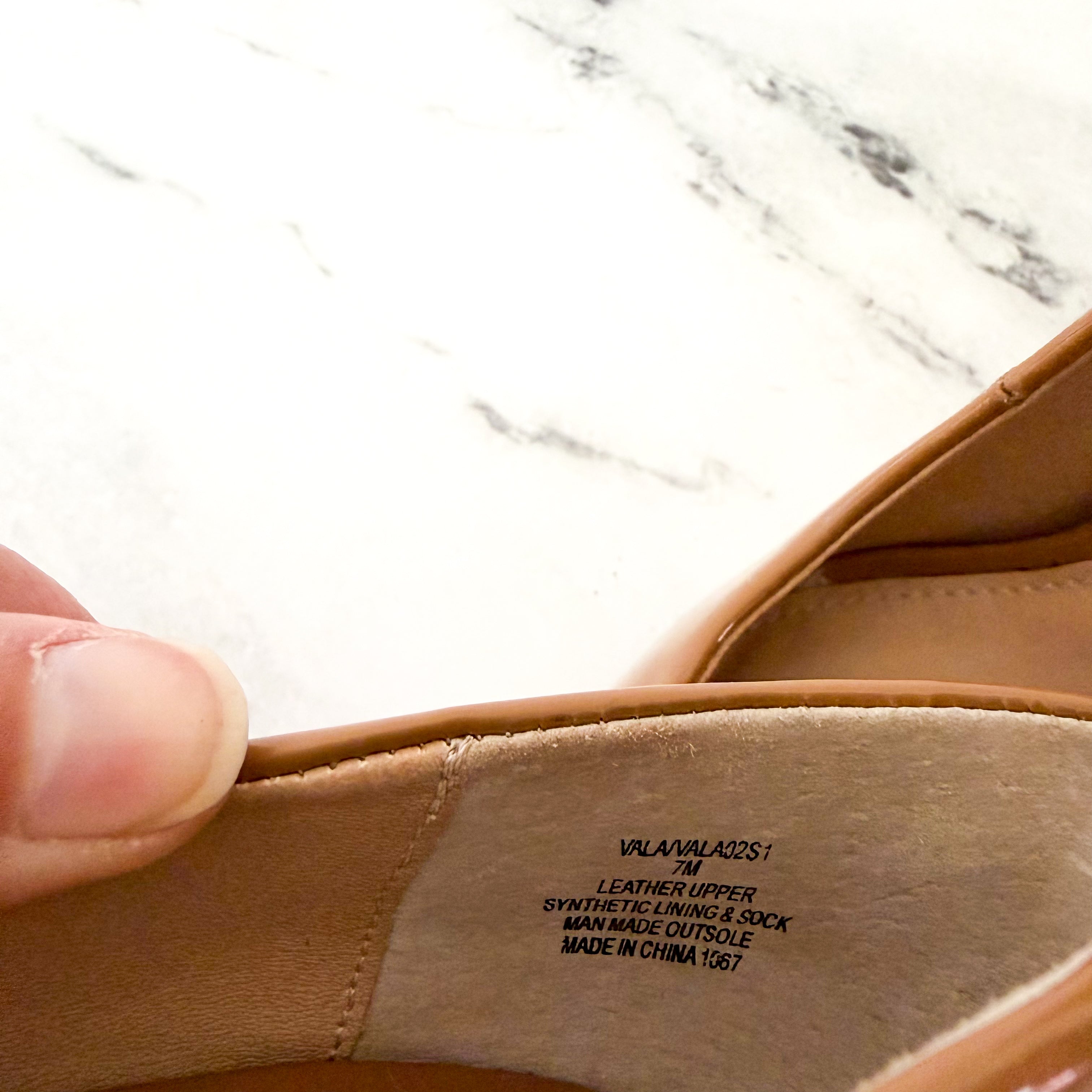 Steve Madden Vala Pointed Toe Stiletto Pumps in Nude Caramel | sz 7