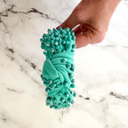 Lele Sadoughi Turquoise Tonal Howlite Round Beaded Embellished Headband