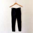 J.Crew Petite "Any Day" Skinny Pixie Pant in Black Stretch Ponte | XSP