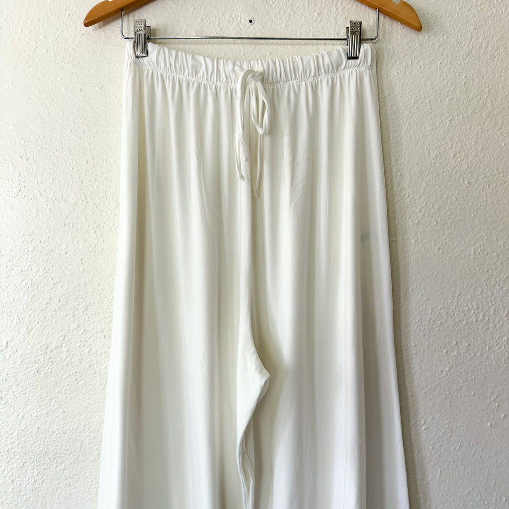 Bumpsuit The High Rise Cloud Pants in Ivory | XS