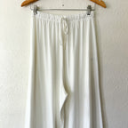 Bumpsuit The High Rise Cloud Pants in Ivory | XS