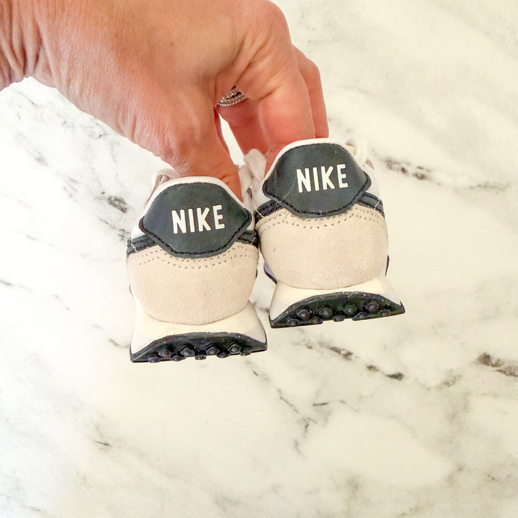 Nike Baby Waffle Trainer 2 in White Sail Black | 3C