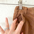 Next Clothing Brown Stretch Chino Trousers in Ginger Tan | 6-9m