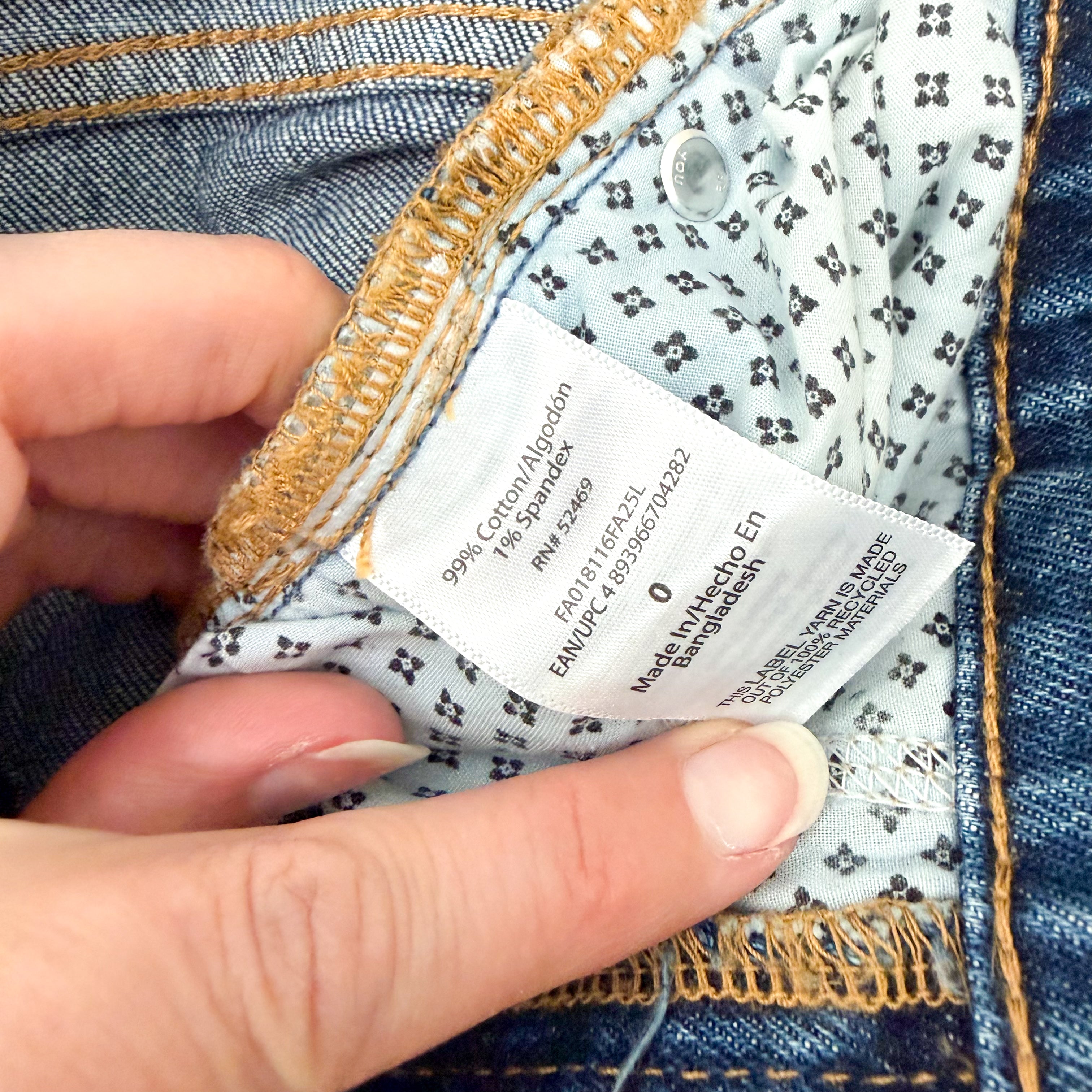 Free Assembly Mid Rise Slim Leg Jeans in Authentic Dark Wash | 0