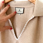 Tuckernuck Sandstone Pique Melissa Maxi Dress | S