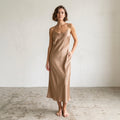 J.Crew Gwyneth Midi Slip Dress in Luster Charmeuse | sz 00