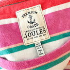 Joules Riva Pink Multi Striped Sleeveless Jersey Sheath Dress | 4