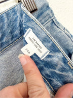 Madewell The Darted Barrel-Leg Rigid Jean in Edmonson Wash | 25P